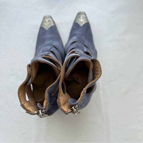 FREE PEOPLE Women’s BRAYDEN Fisherman Western Booties Snip Toe New Size 6 - Picture 9 of 12